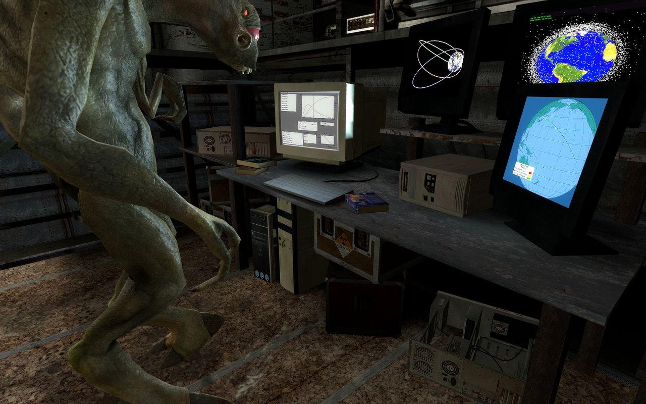 [25/04/2009] Fake Factory´s Cinematic-Mod v10: Ein bekannter Screenshot zur Half-Life 2-Modifikation.