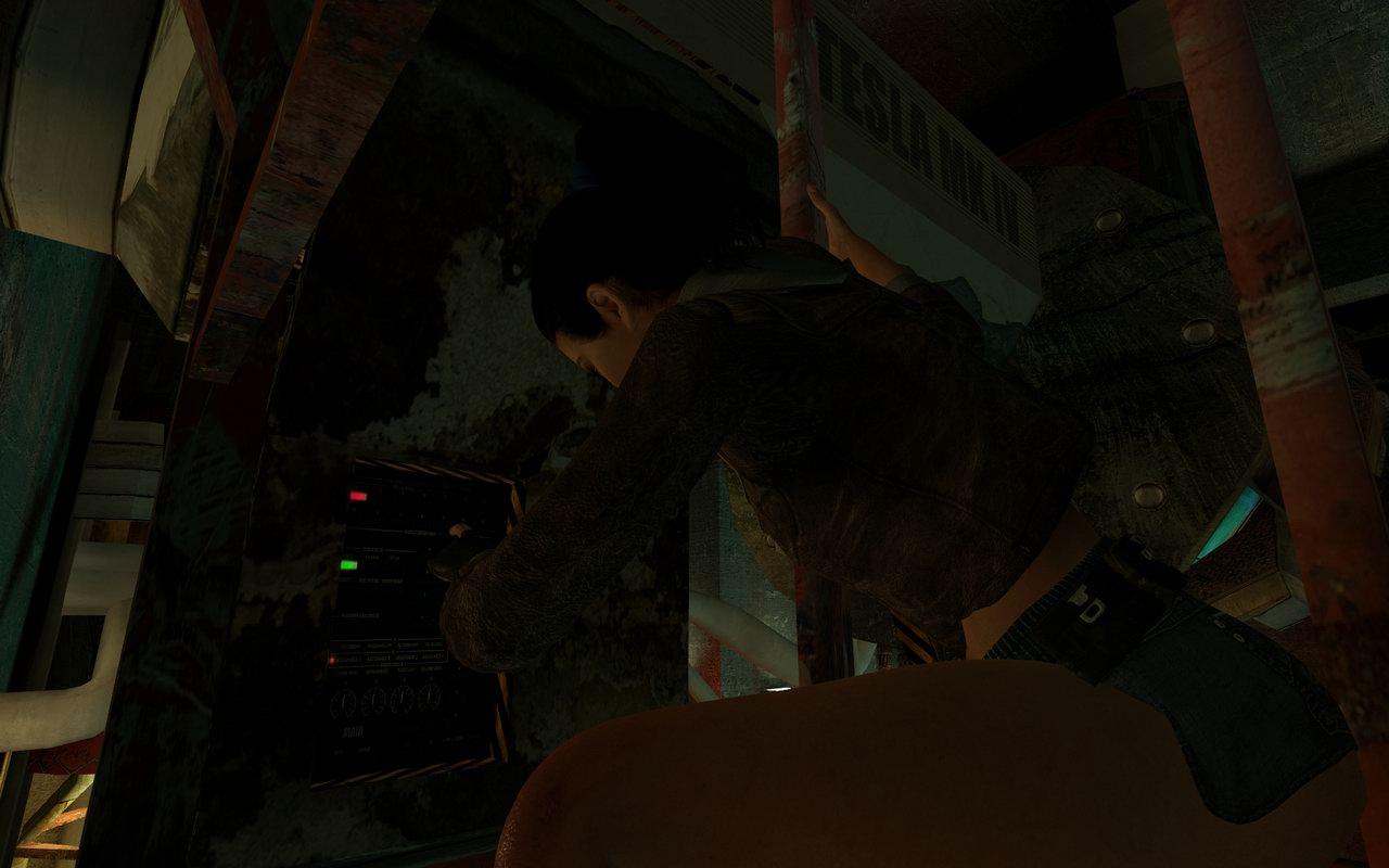 [25/04/2009] Fake Factory´s Cinematic-Mod v10: Ein bekannter Screenshot zur Half-Life 2-Modifikation.