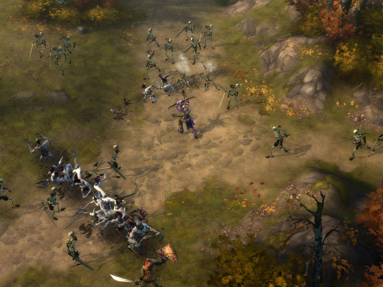 [04/05/2009] Diablo 3-Bestiarium: Unote Skelette greifen immer in größeren Gruppen an.