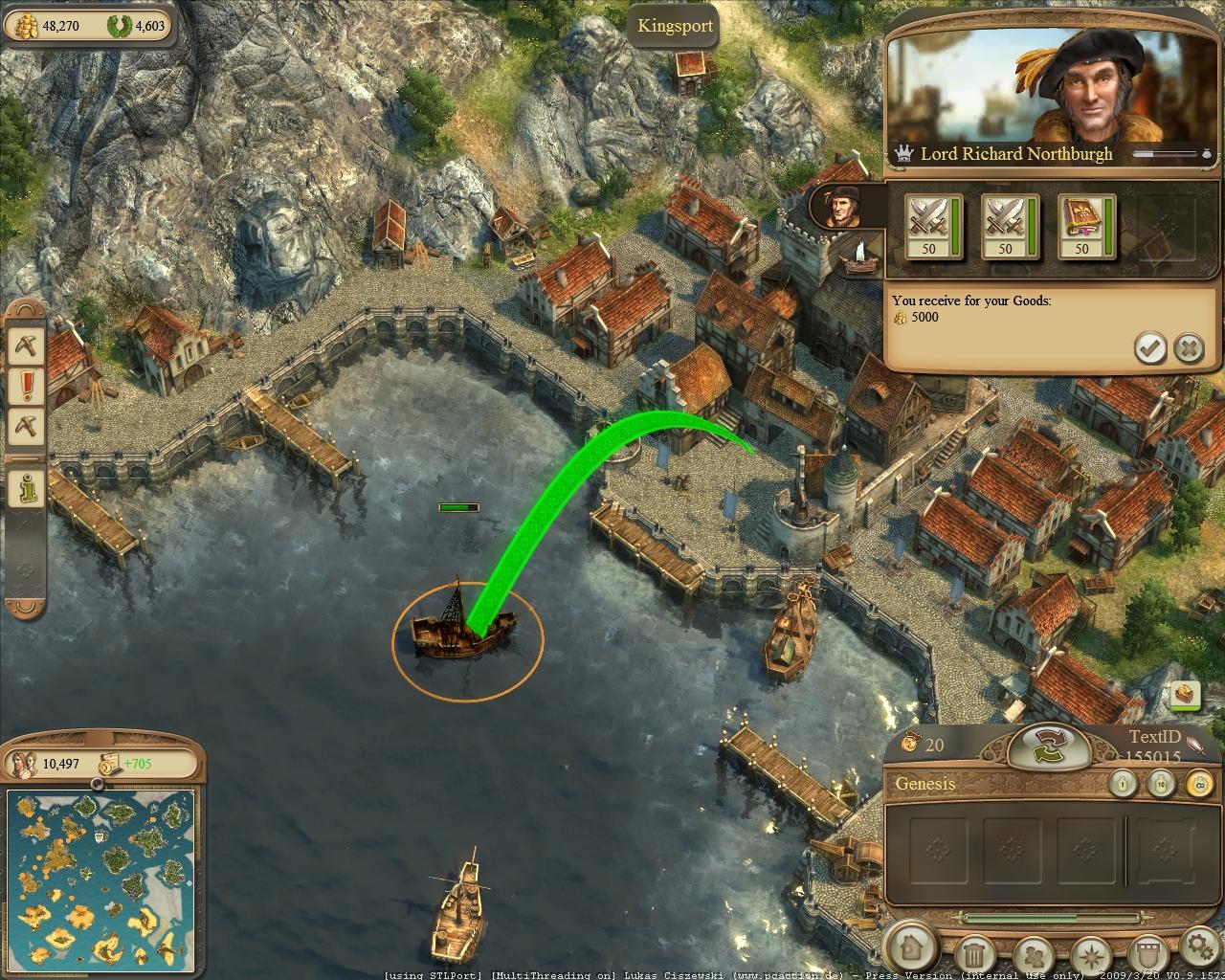 [27/05/2009] Screenshots zu Anno 1404. (12)