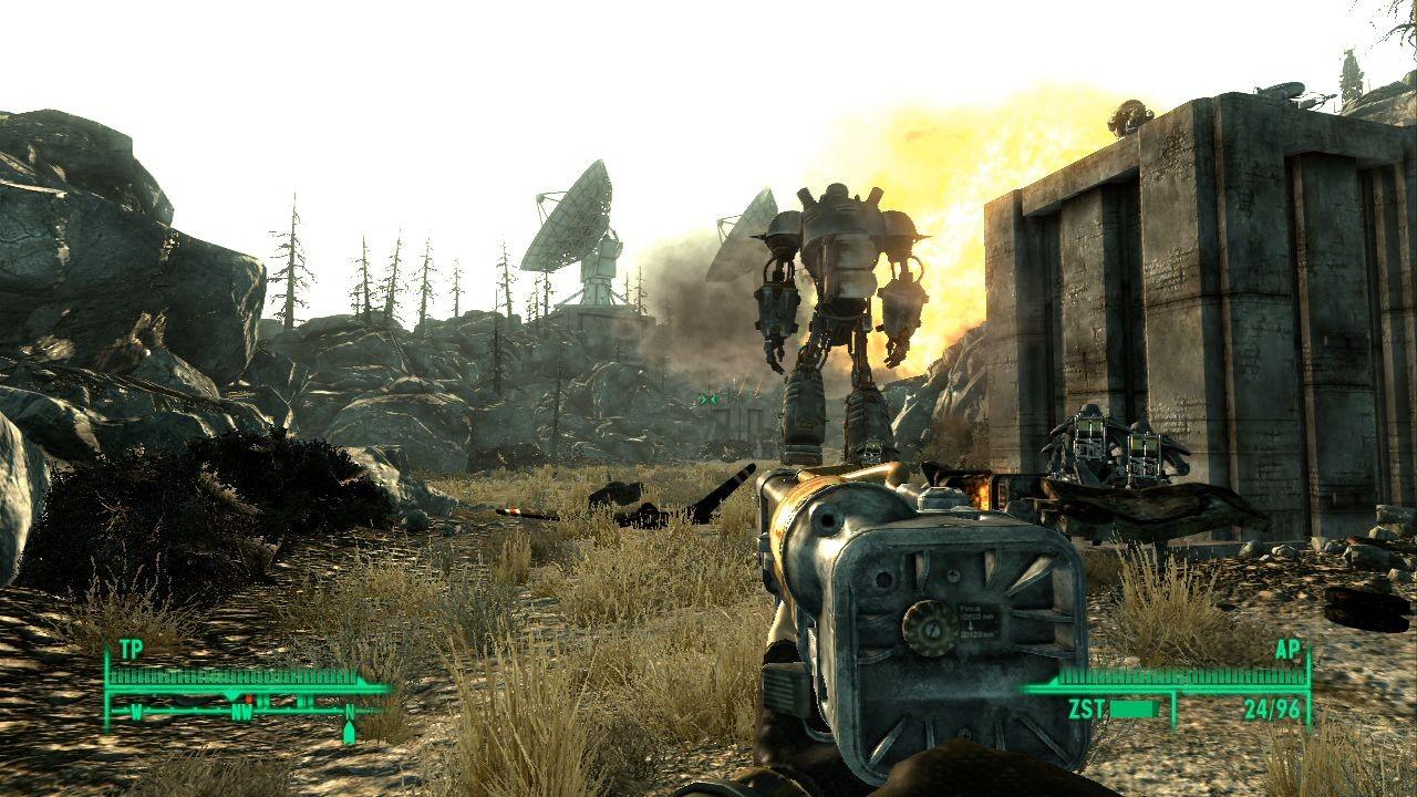 [07/05/2009] Die Erweiterung With Broken Steel brachte für Fallout 3 nicht nur neue Inhalte mit sich, sondern ermöglichte dem Spieler vor allem die Rückkehr ins altbekannte Geschehen. Dank dem Addon kann man auch nach der Hauptstory durchs Ödland stromern.