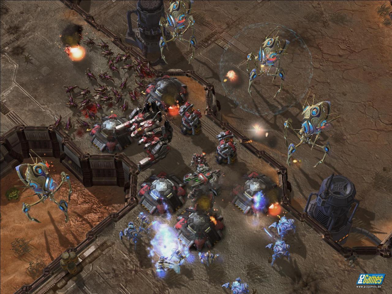 [24/05/2009] Screenshots und Concepts aus Starcraft 2.