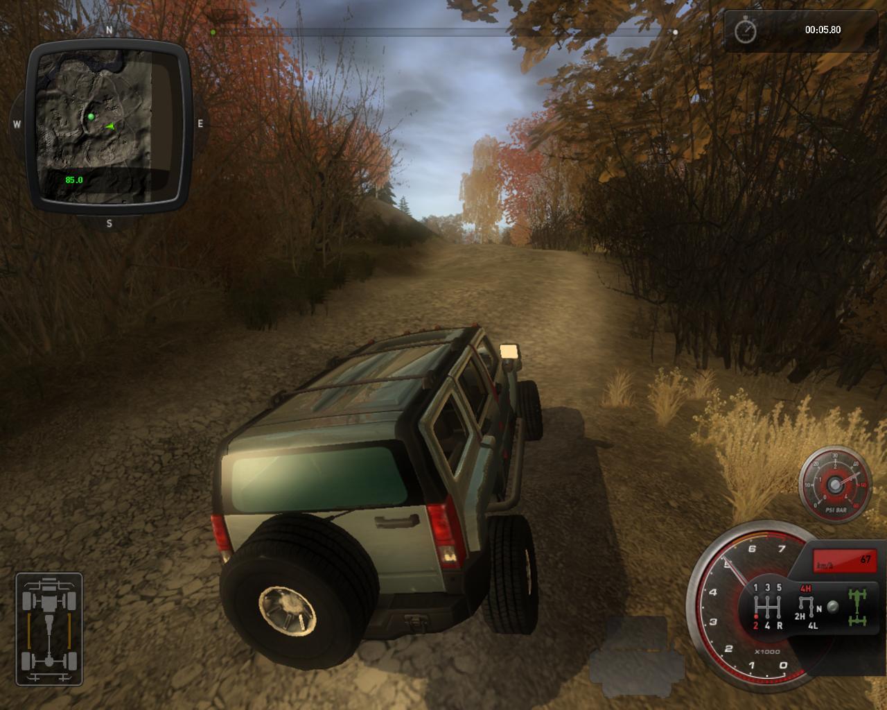 [02/06/2009] 4x4 Hummer-Screenshot (Geländewagen Simulator 2009) (48)