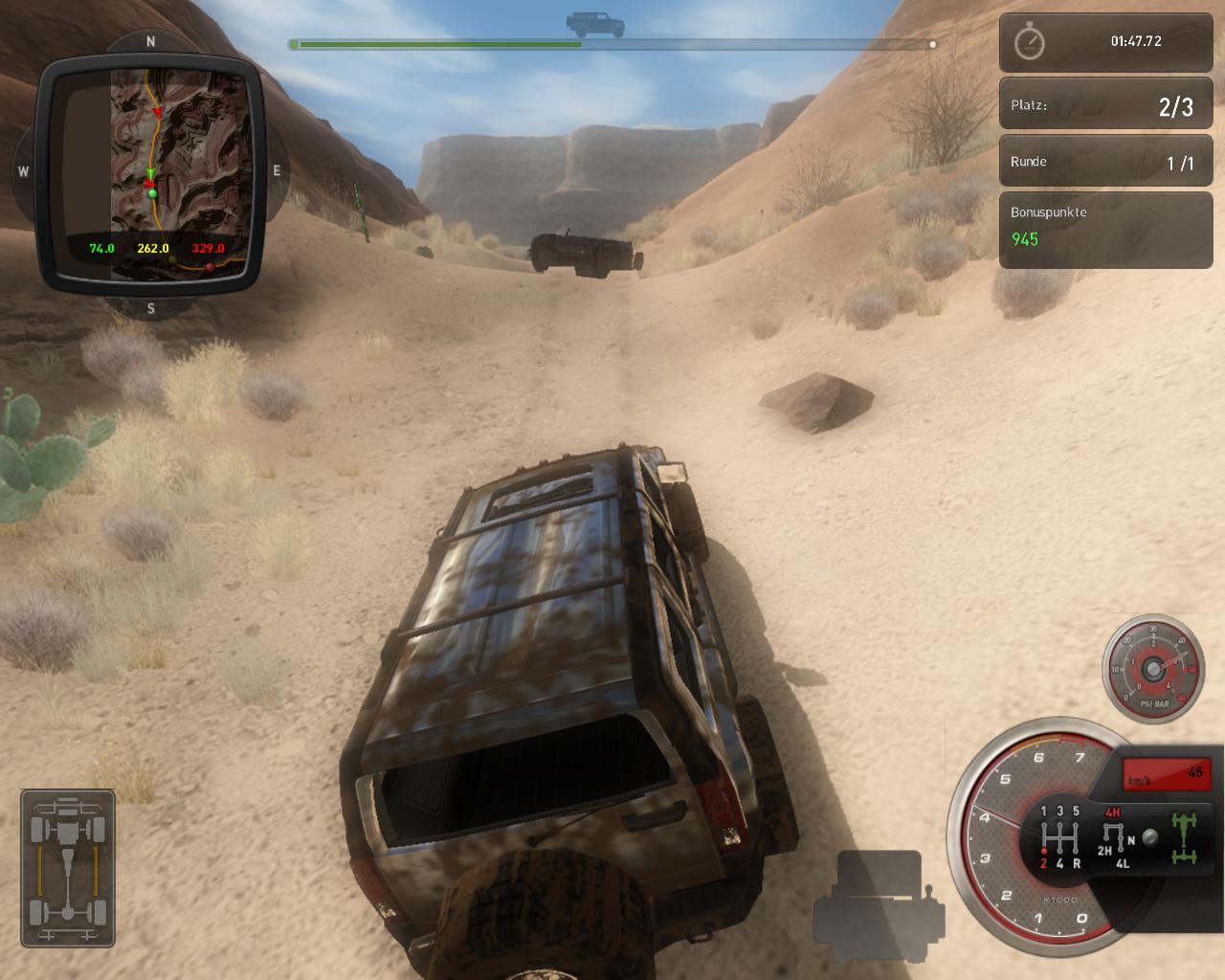 [02/06/2009] 4x4 Hummer-Screenshot (Geländewagen Simulator 2009) (8)