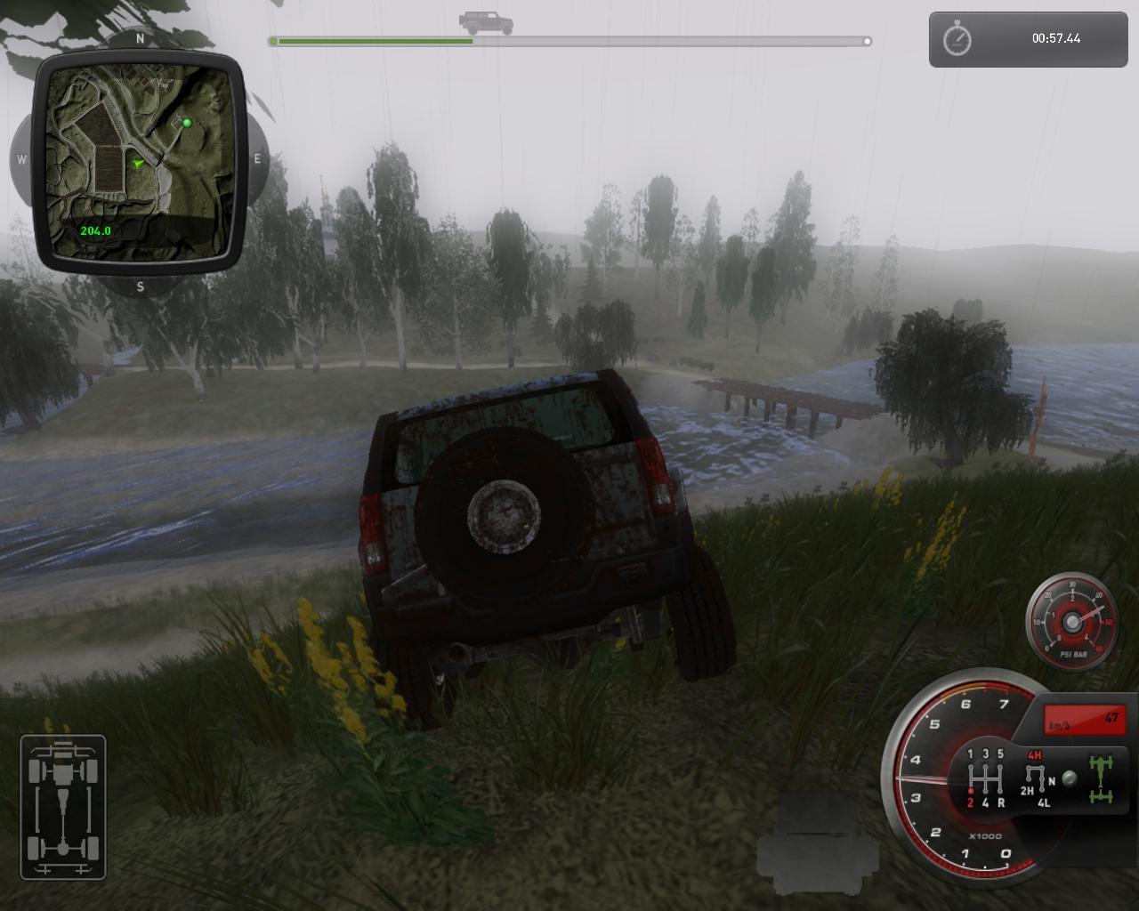 [02/06/2009] 4x4 Hummer-Screenshot (Geländewagen Simulator 2009) (13)
