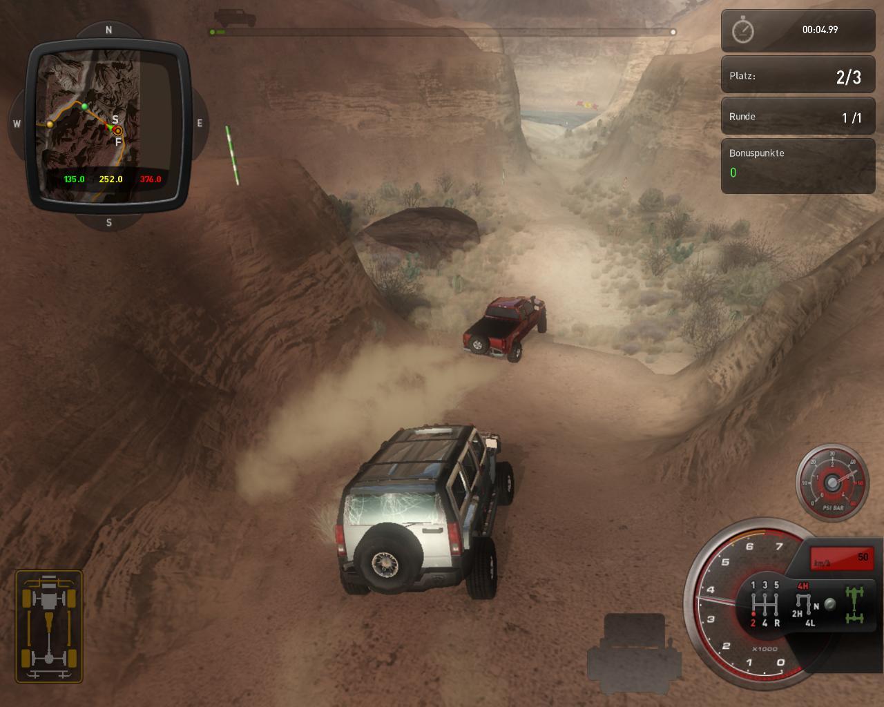 [02/06/2009] 4x4 Hummer-Screenshot (Geländewagen Simulator 2009) (18)