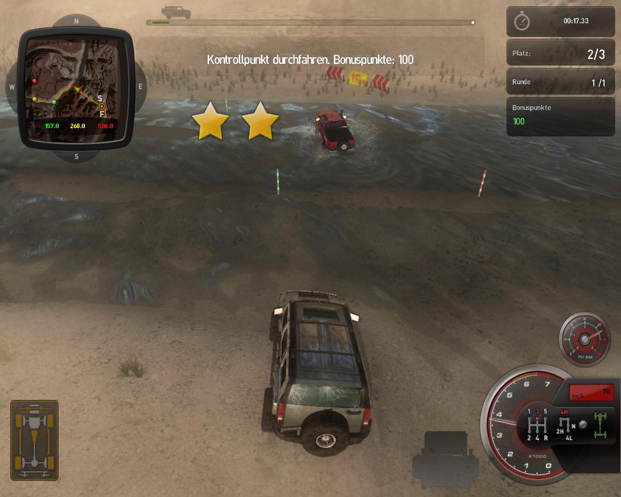 [02/06/2009] 4x4 Hummer-Screenshot (Geländewagen Simulator 2009) (20)
