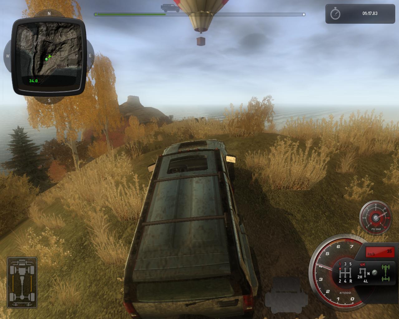 [02/06/2009] 4x4 Hummer-Screenshot (Geländewagen Simulator 2009) (12)