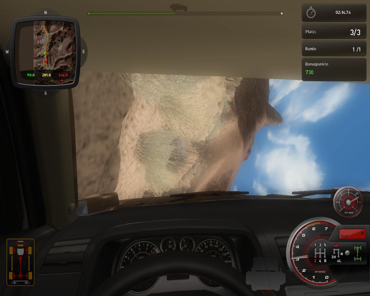 [02/06/2009] 4x4 Hummer-Screenshot (Geländewagen Simulator 2009) (25)