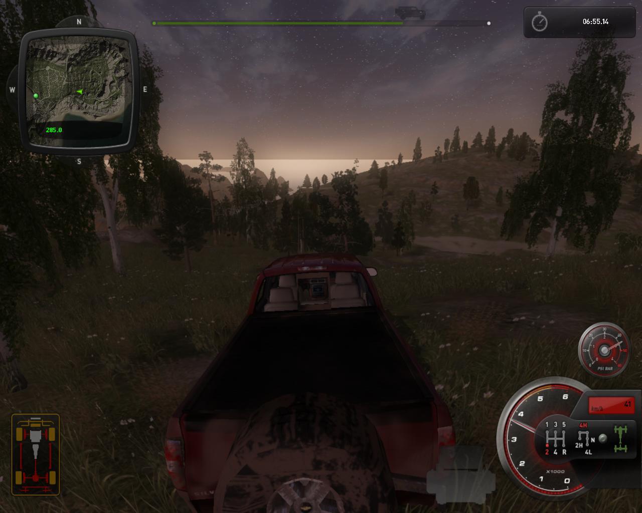 [02/06/2009] 4x4 Hummer-Screenshot (Geländewagen Simulator 2009) (29)