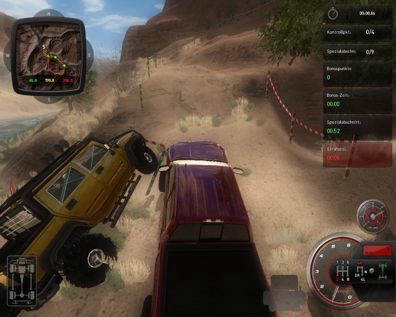 [02/06/2009] 4x4 Hummer-Screenshot (Geländewagen Simulator 2009) (30)