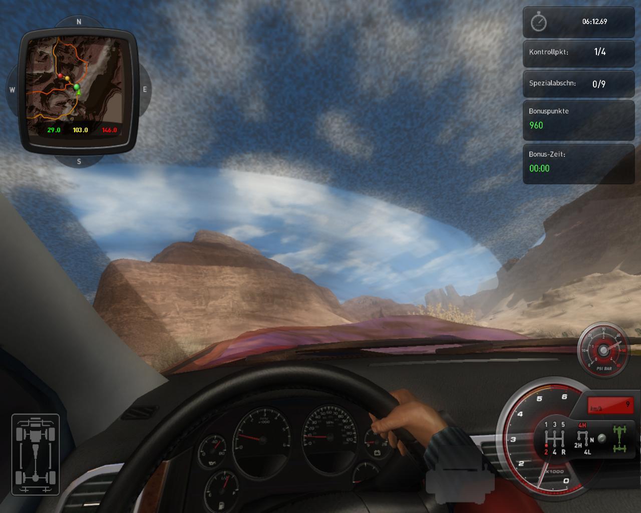 [02/06/2009] 4x4 Hummer-Screenshot (Geländewagen Simulator 2009) (36)