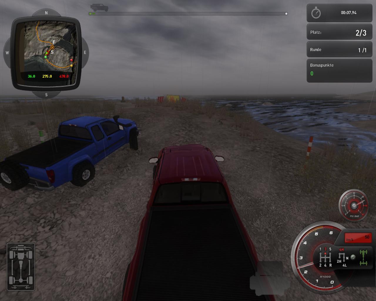 [02/06/2009] 4x4 Hummer-Screenshot (Geländewagen Simulator 2009) (38)