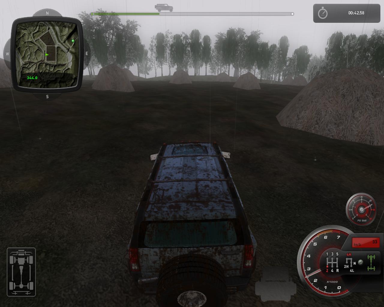 [02/06/2009] 4x4 Hummer-Screenshot (Geländewagen Simulator 2009) (40)