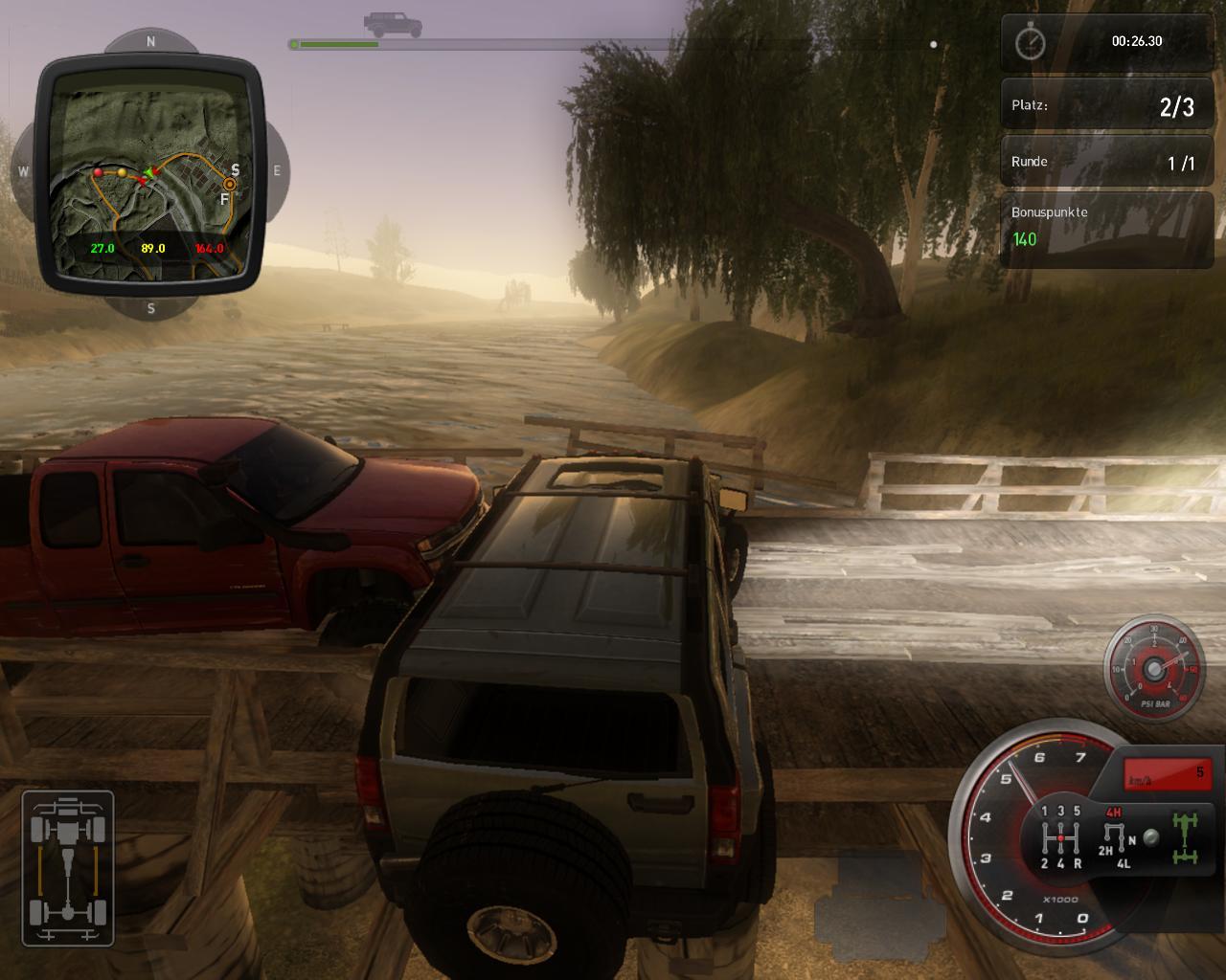 [02/06/2009] 4x4 Hummer-Screenshot (Geländewagen Simulator 2009) (45)