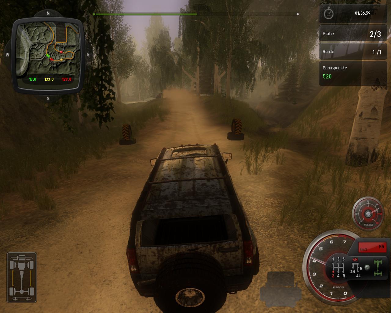 [02/06/2009] 4x4 Hummer-Screenshot (Geländewagen Simulator 2009) (46)