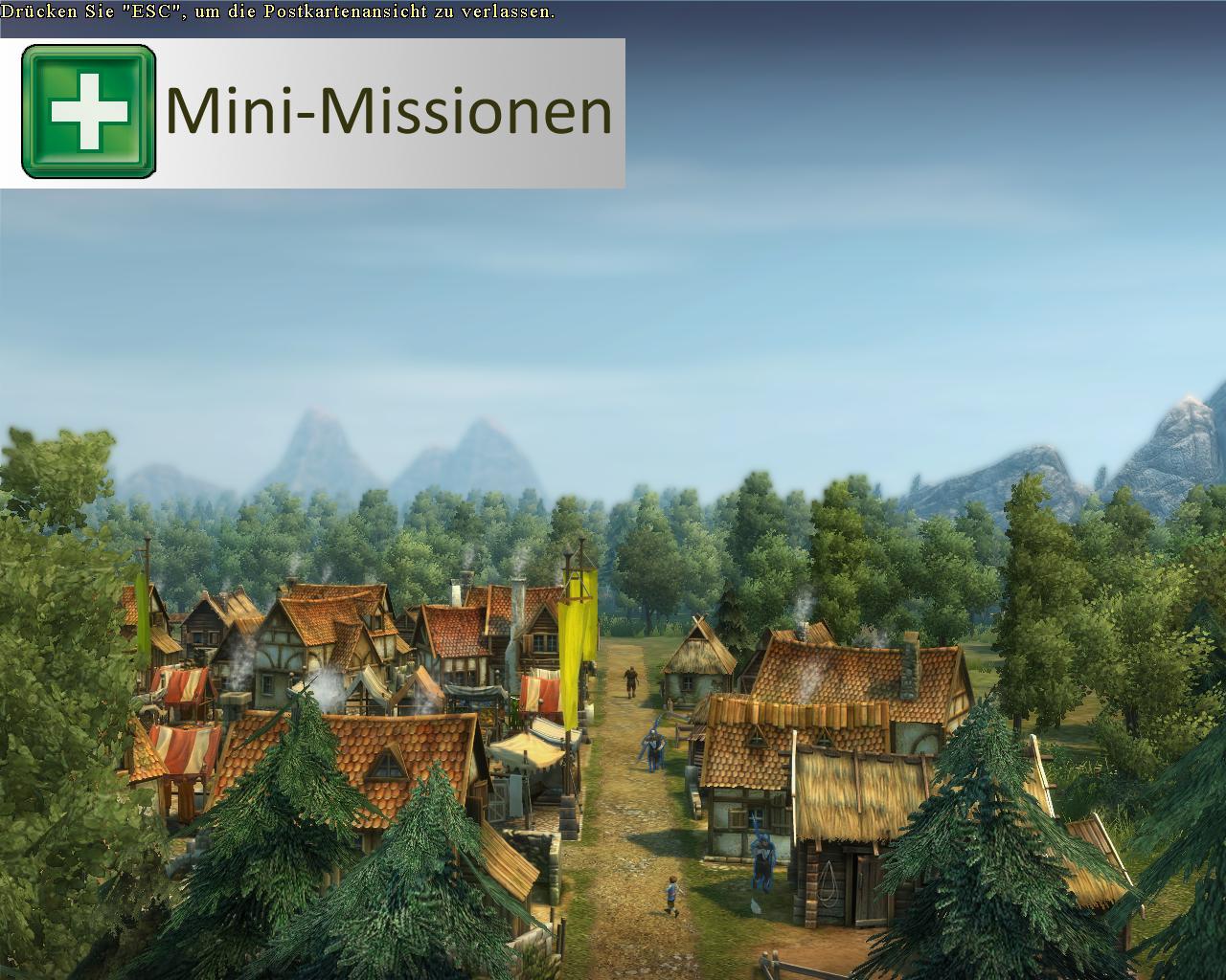 [24/06/2009] Mini-Mission: Die blau umrandeten Herren im Vordergrund werden für den Kreuzzug rekrutiert. 