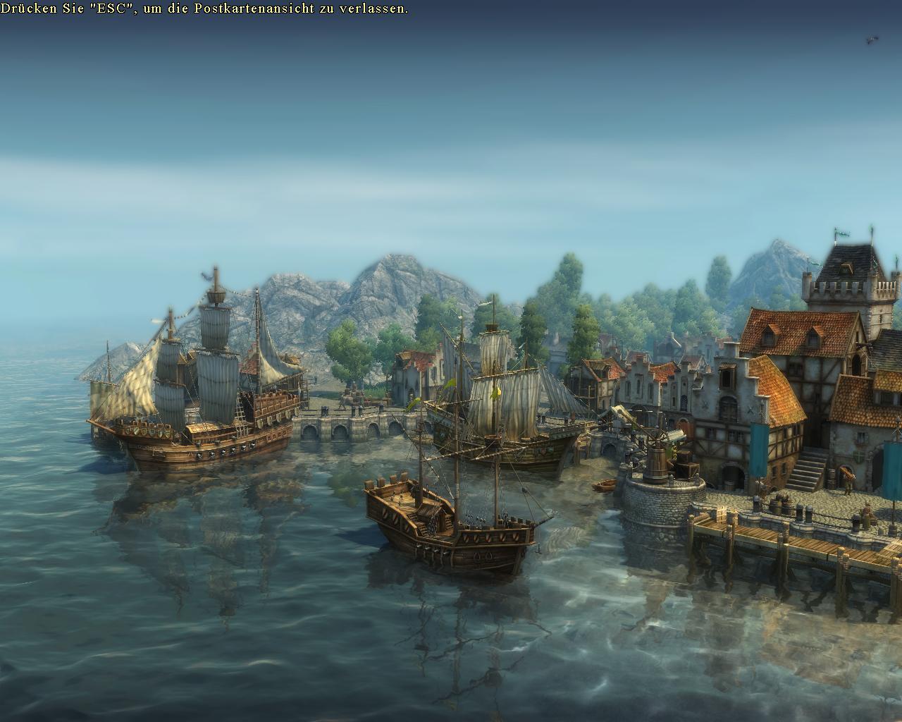 [29/06/2009] Anno 1404 - Anti-Aliasing aus (alle anderen Werte auf Maximal-Stufe)