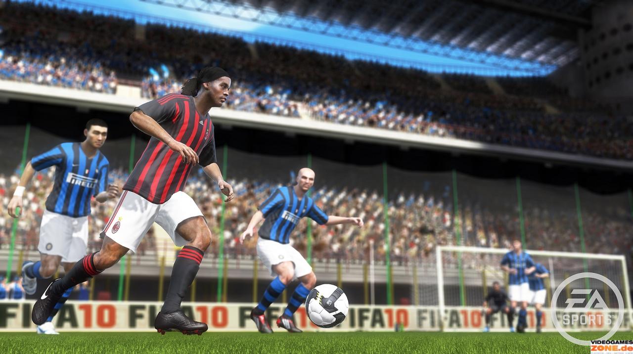 [03/06/2009] FIFA 10 (Publisher: EA SPORTS, Entwickler: EA SPORTS, Release: 1. Oktober) - schon lange im Vorfeld der gamescom 2009 teaserte Electronic Arts auf der offiziellen FIFA-10-Seite an: Auf der gamescom wird es spielbar sein!