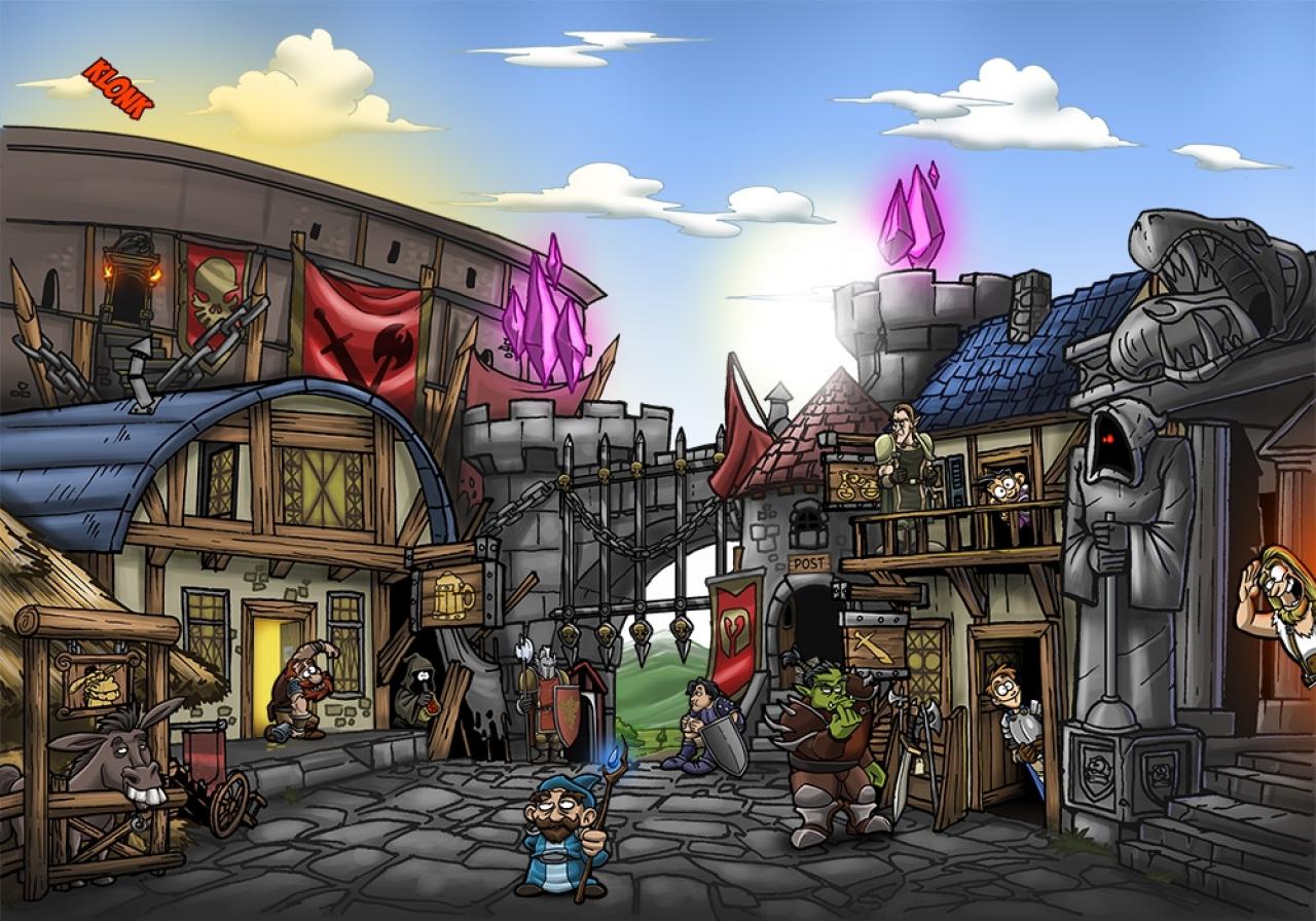 [23/06/2009] Shakes & Fidget: Sammeln Sie Freunde und gewinnen Sie eine Playstation 3 oder Pilze fürs Spiel! 