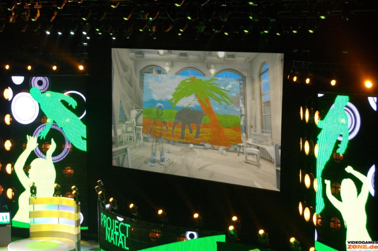 [02/06/2009] Auf der E3 2009 präsentierte Microsoft ein erstes Spiel für Natal.
