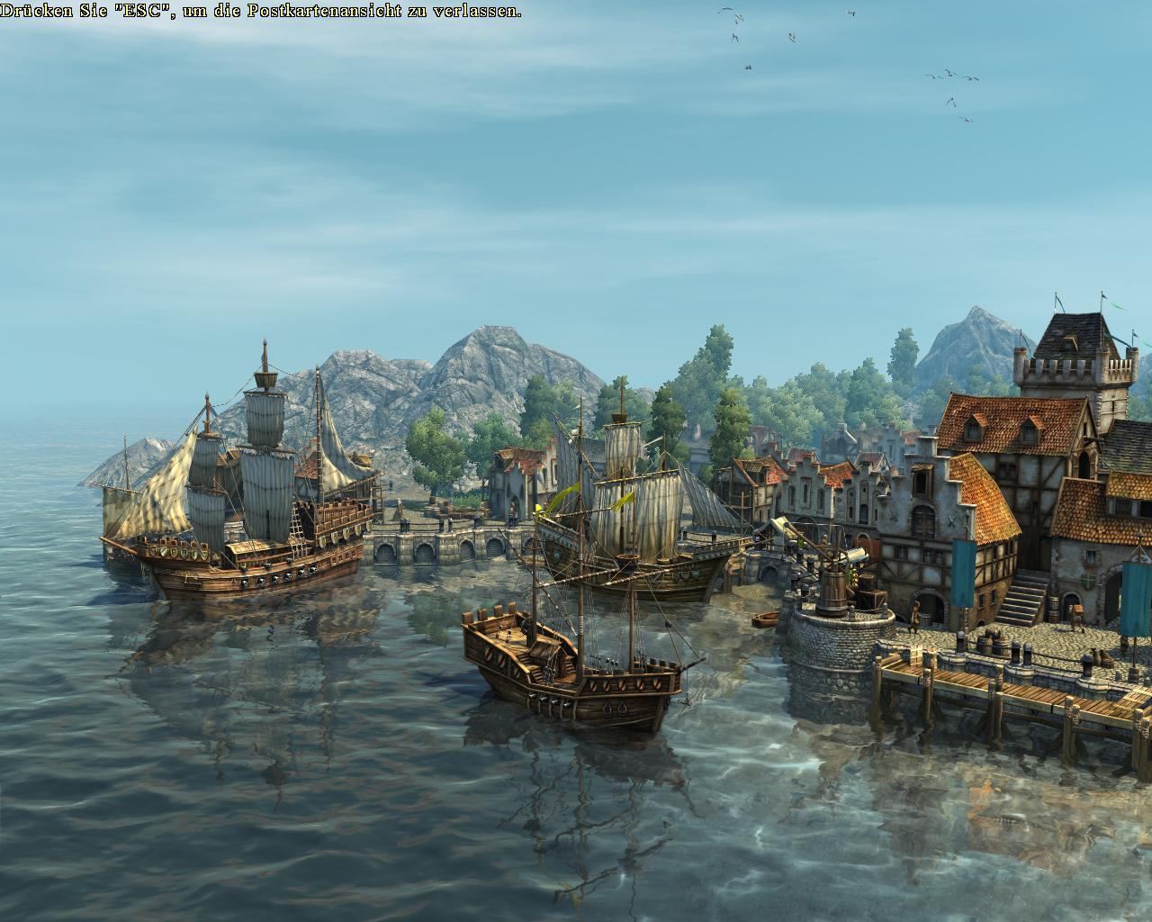 [29/06/2009] Anno 1404 - Posteffekt aus (alle anderen Werte auf Maximal-Stufe)