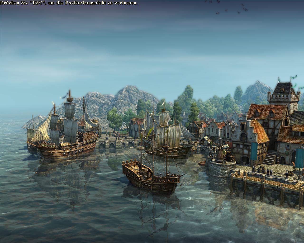 [29/06/2009] Anno 1404 - Posteffekt niedrig (alle anderen Werte auf Maximal-Stufe)