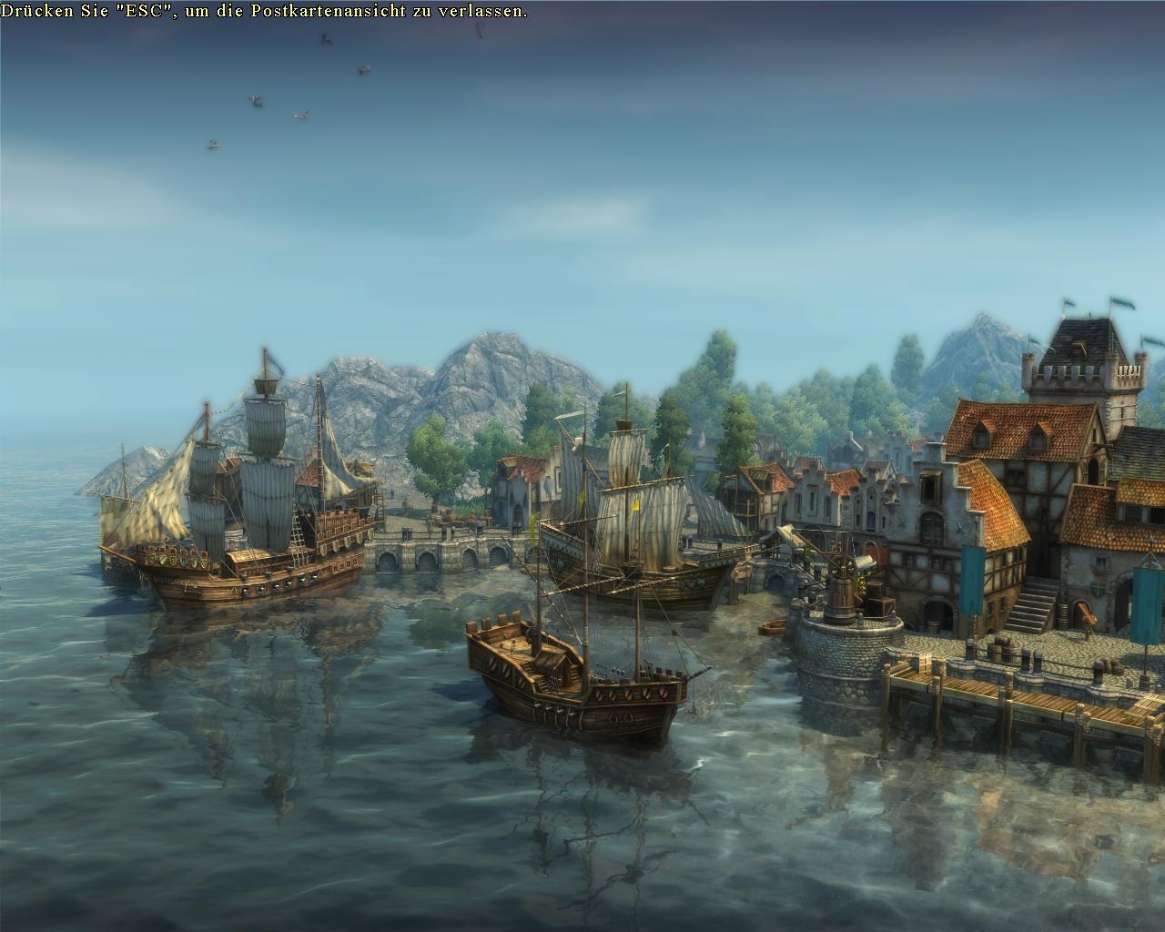 [29/06/2009] Anno 1404 - Qualität der Objekte mittel (alle anderen Werte auf Maximal-Stufe)