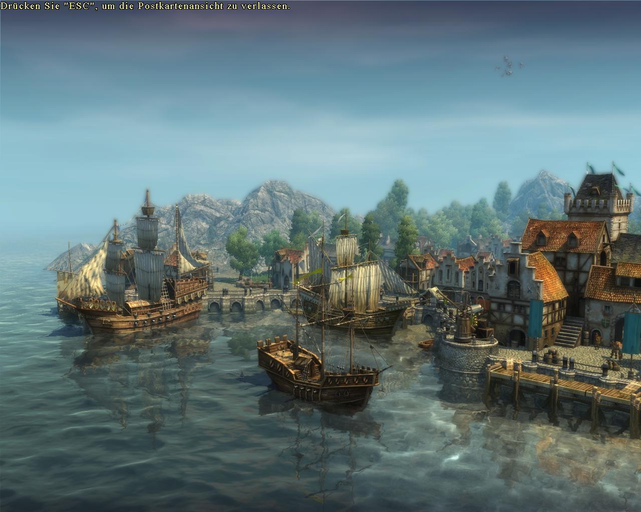 [29/06/2009] Anno 1404 - Qualität der Schatten niedrig (alle anderen Werte auf Maximal-Stufe)