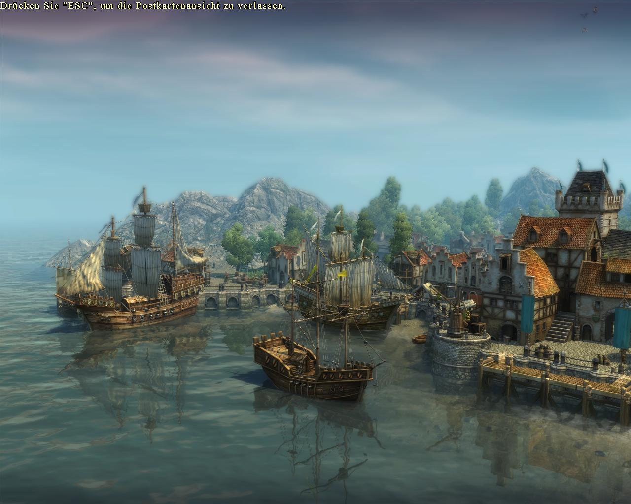 [29/06/2009] Anno 1404 - Qualität des Wassers niedrig (alle anderen Werte auf Maximal-Stufe)