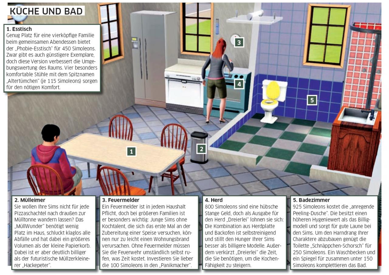 [09/06/2009] Die Sims 3: Optimale Einrichtung für eine Familien-Behausung (3)
