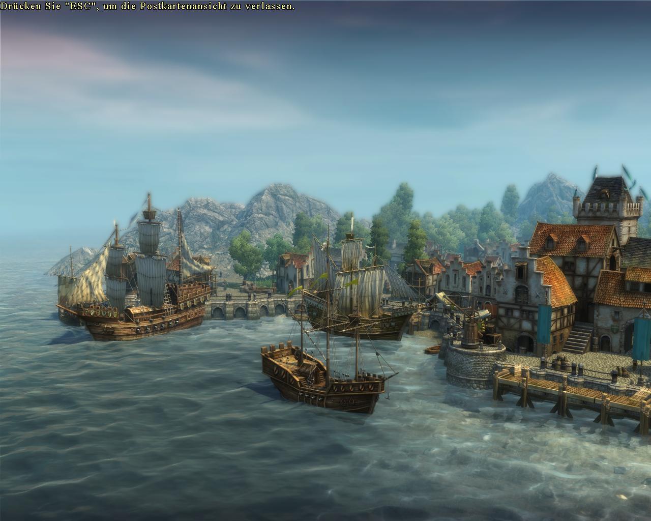 [29/06/2009] Anno 1404 - Wasserspiegelungen aus (alle anderen Werte auf Maximal-Stufe)