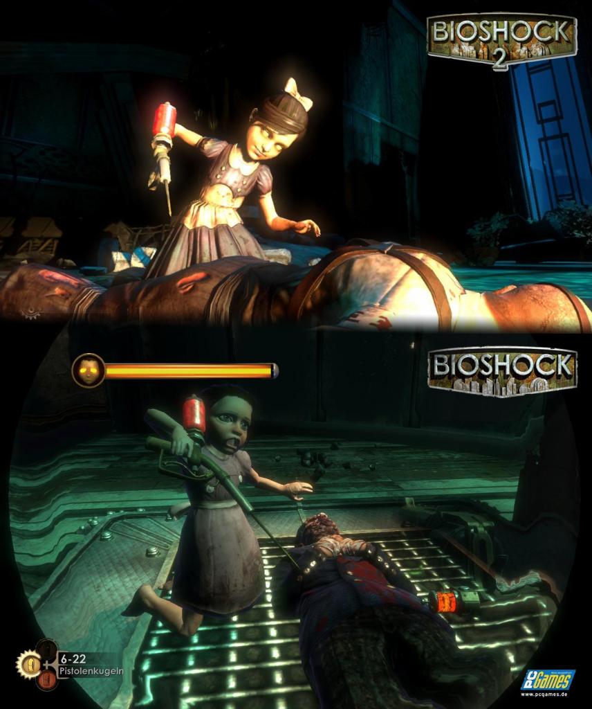 [20/06/2009] Die “Little Sister” besorgt sich auch in Bioshock 2 frisches Blut.