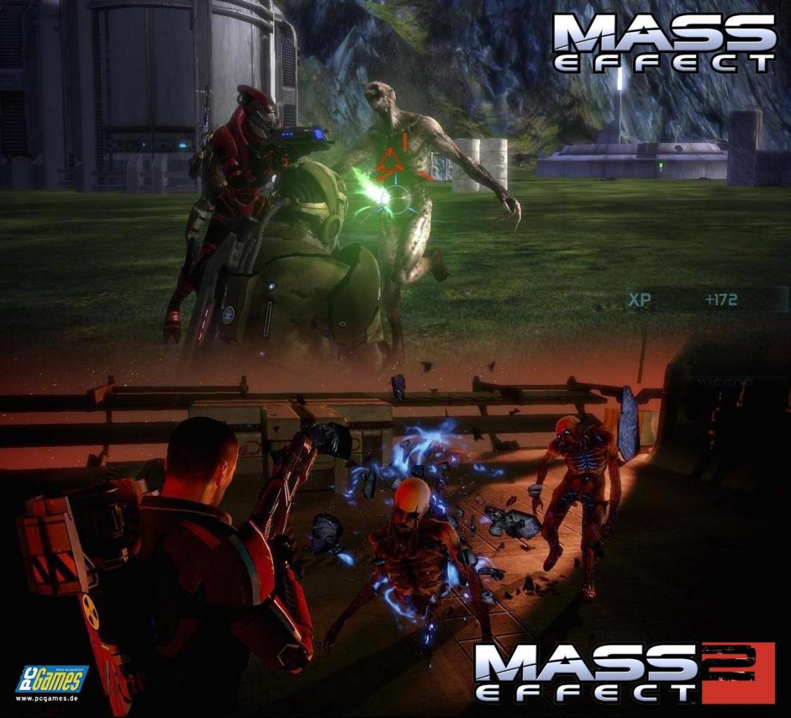 [20/06/2009] Ein Ausblick auf die Monster: Bildervergleich zu Mass Effect und Mass Effect 2.
