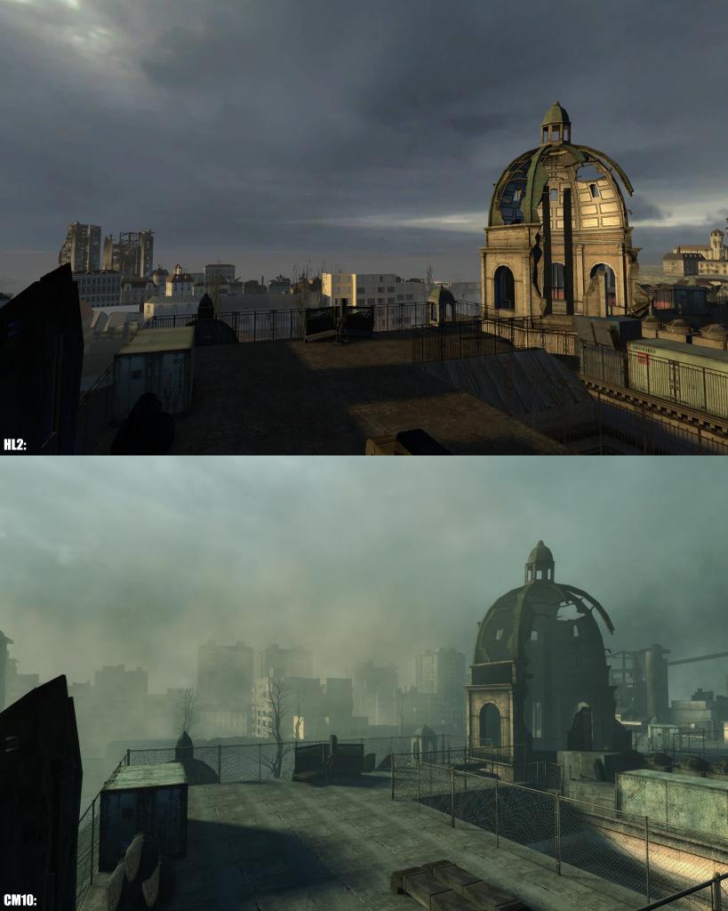 [14/06/2009] Neue Vergleichsbilder zur Cinematic Mod 10.