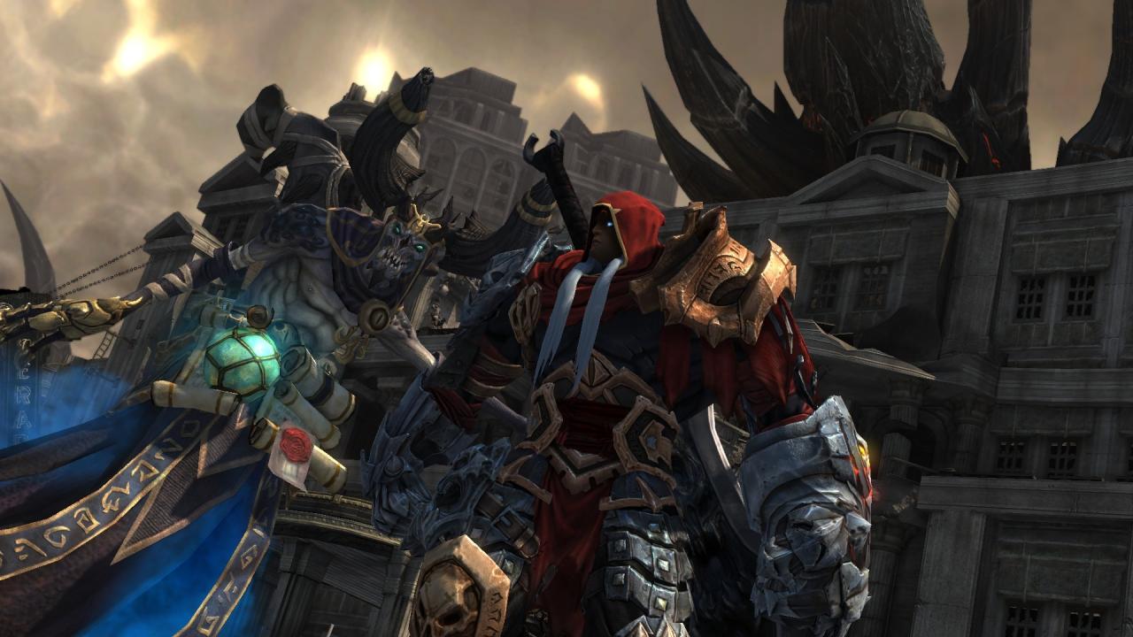 [04/06/2009] In Darksiders dreht sich alles um die biblische Apokalypse. Zwischen Himmel und Hölle ist eine Schlacht entbrannt und der Spieler selbst übernimmt die Rolle des apokalyptischen Reiters 