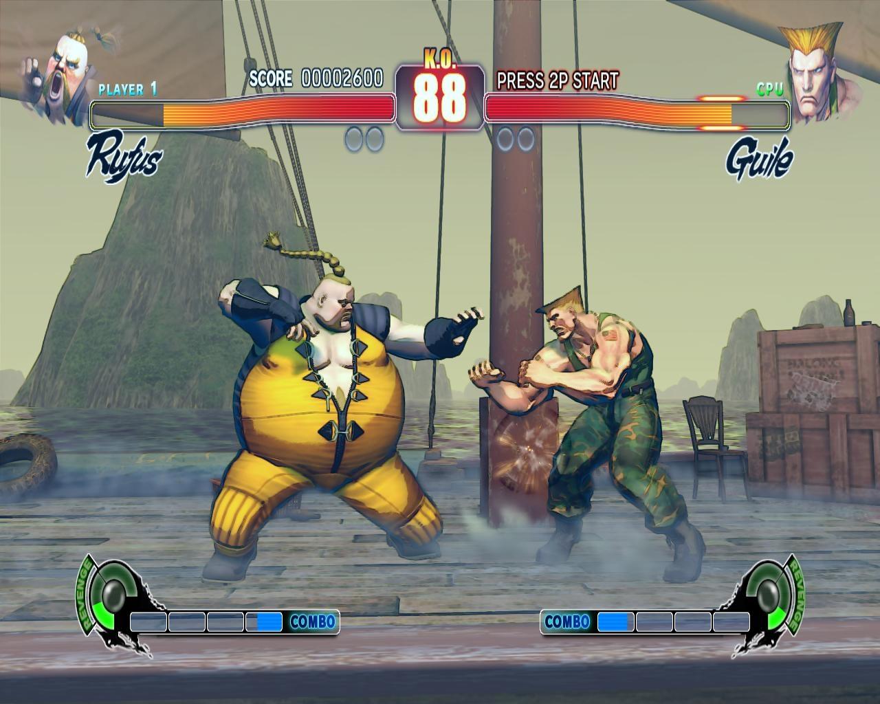 [30/06/2009] Street Fighhter 4 mit der Grafik-Einstellung 
