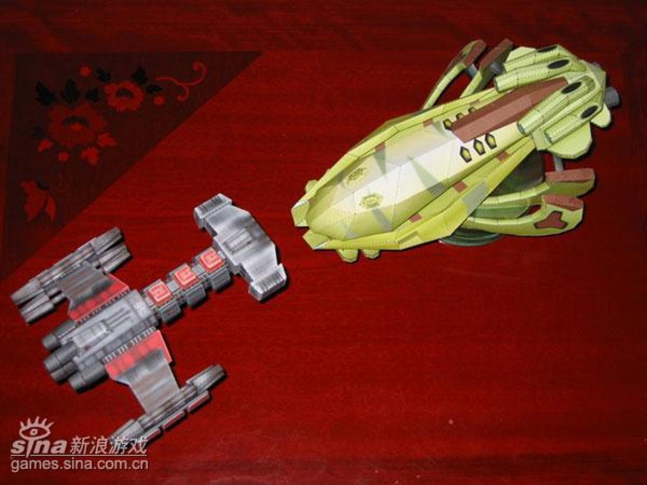 [12/06/2009] Starcraft-Modelle, komplett aus Papier (38)