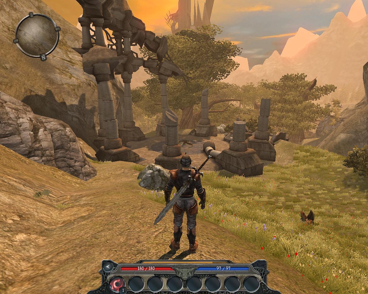 [24/07/2009] Divinity 2 - Lösung, weiterführender Screenshot: Die Ruine.