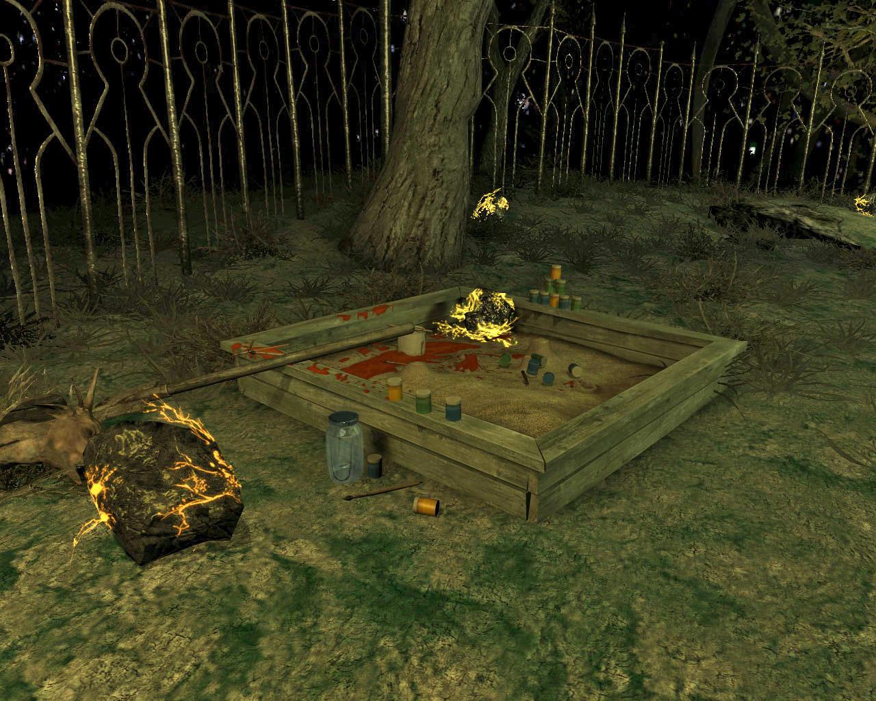 [28/07/2009] ... und betreten Sie die geheime Höhle, ein Verweis auf das Ende von Pathologic, dem ersten Projekt des Entwicklerstudios.