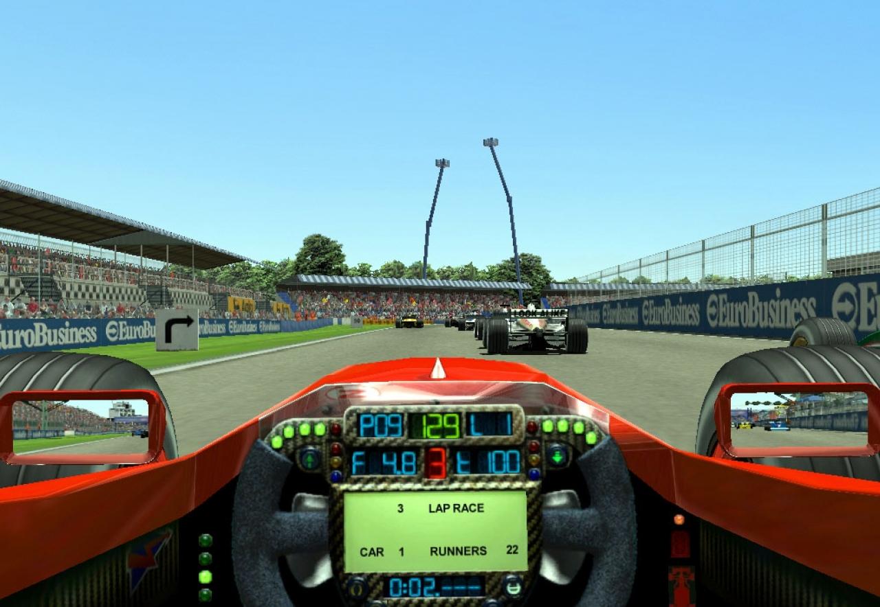 [24/07/2009] Grand Prix 4 (Release: 2002; Plattform: PC; F1-Lizenz von: 2001).