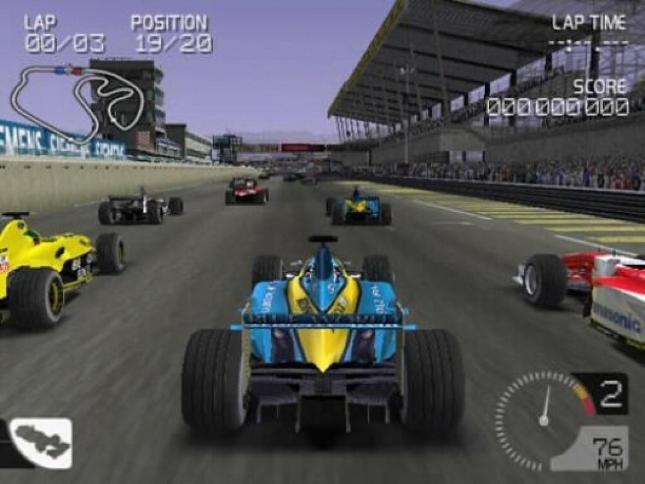 [24/07/2009] Formula One 2003 (Release: 2003; Plattform: Playstation 2; F1-Lizenz von: 2003).