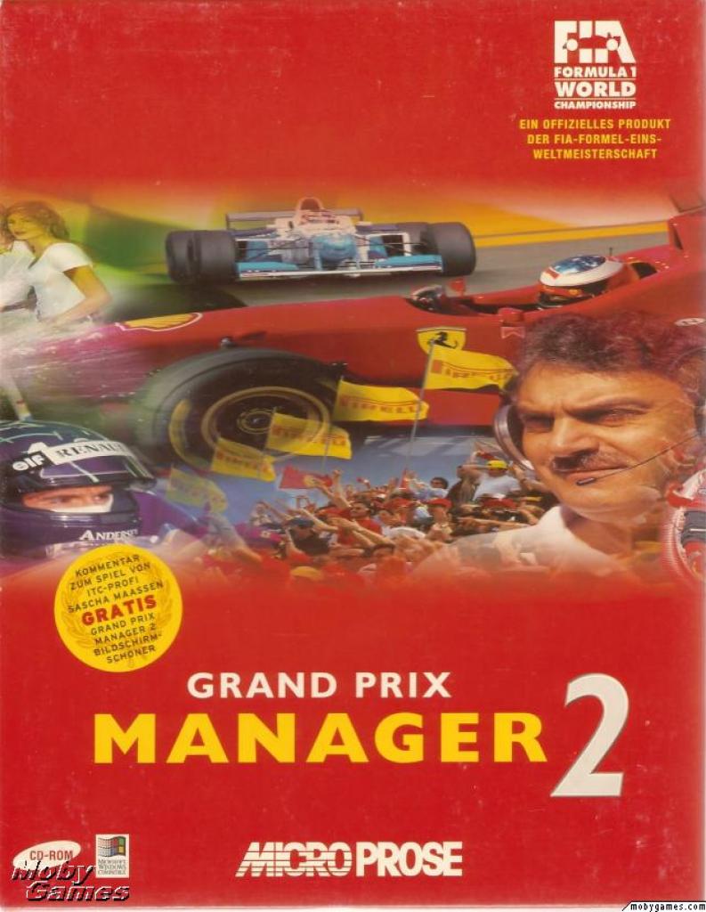 [24/07/2009] Grand Prix Manager 2 (Release: 1996, Plattform: PC; F1-Lizenz von: 1996).