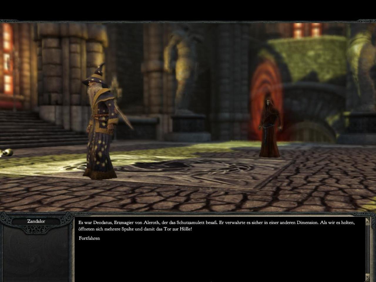[24/07/2009] Divinity 2 - Lösung, weiterführender Screenshot: Das Rathaus.