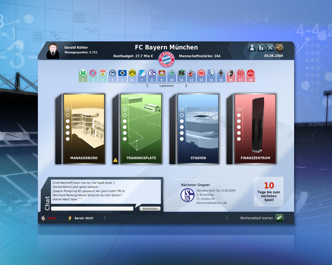 [01/07/2009] Fußball Manager 10: Die Demo zum FM 2010 steht zum Download bereit. (2)