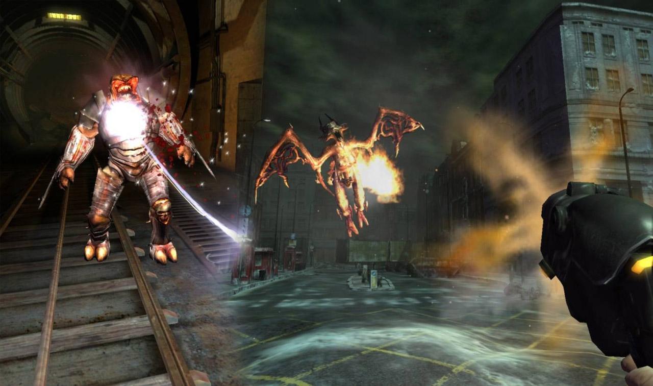 [03/07/2009] Hellgate: London - In London tobt eine apokalyptische Schlacht zwischen Gut und Böse, wobei letztere in Gestalt von Dämonen über die Erde herfallen. Dass mal wieder teuflische Kreaturen die Hauptrolle spielen, könnte dem strenggläubigen Katholiken gar nicht gefallen.