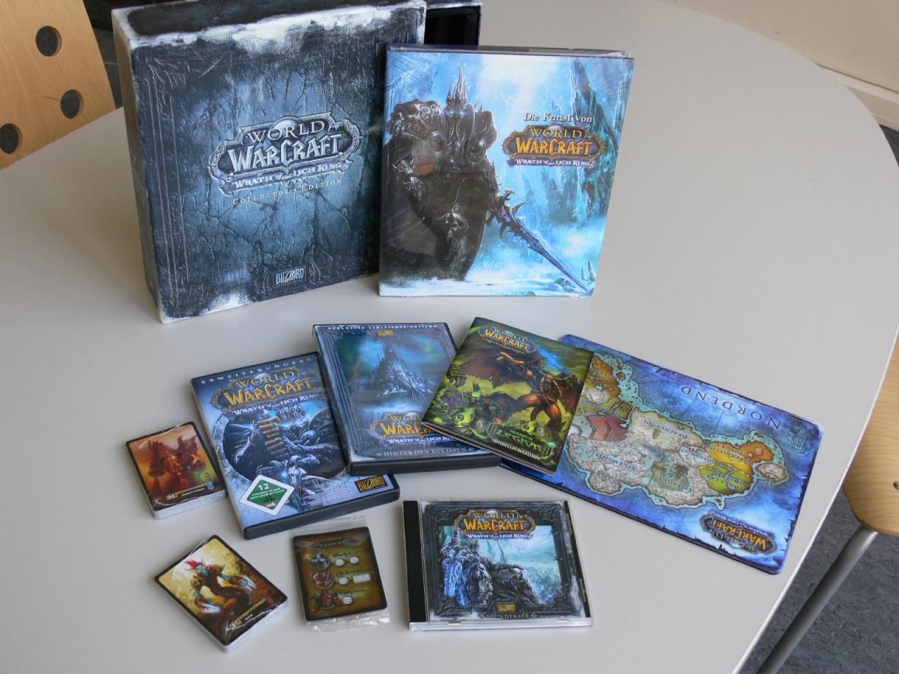 [15/07/2009] Die Collector's Edition von Wrath of the Lich King.