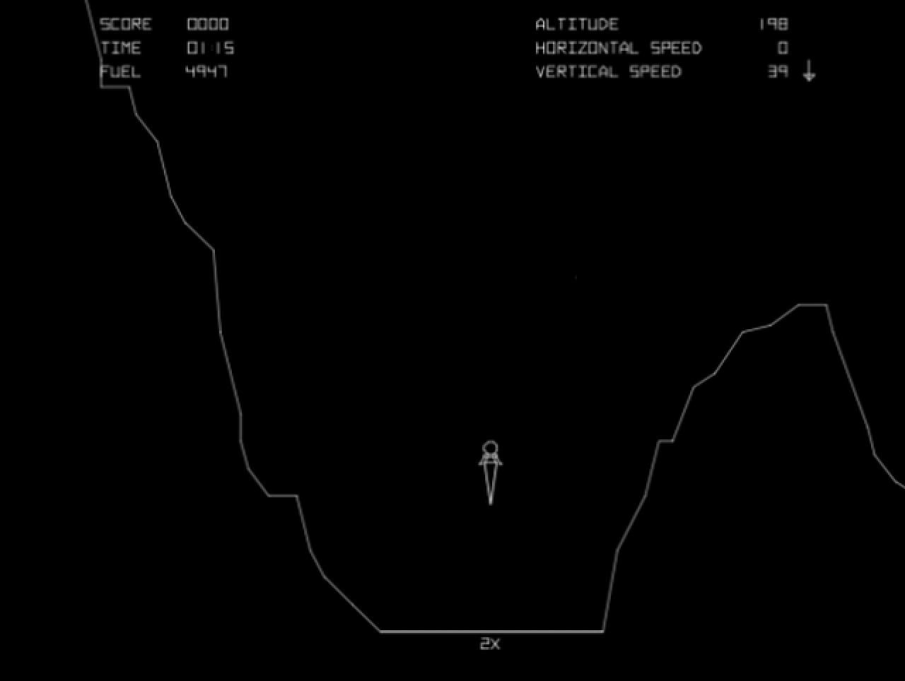 [21/07/2009] Ein Screenshot des Arcade-Spiels (siehe auch Arcade-Automat, vorheriges Bild).
