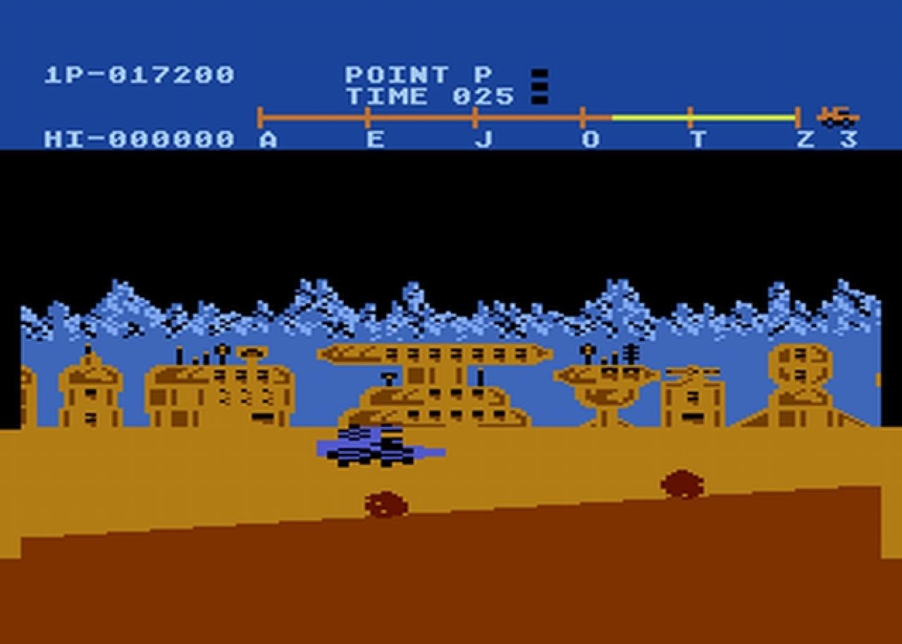 [21/07/2009] Moon Patrol für den Atari 5200 (1983).