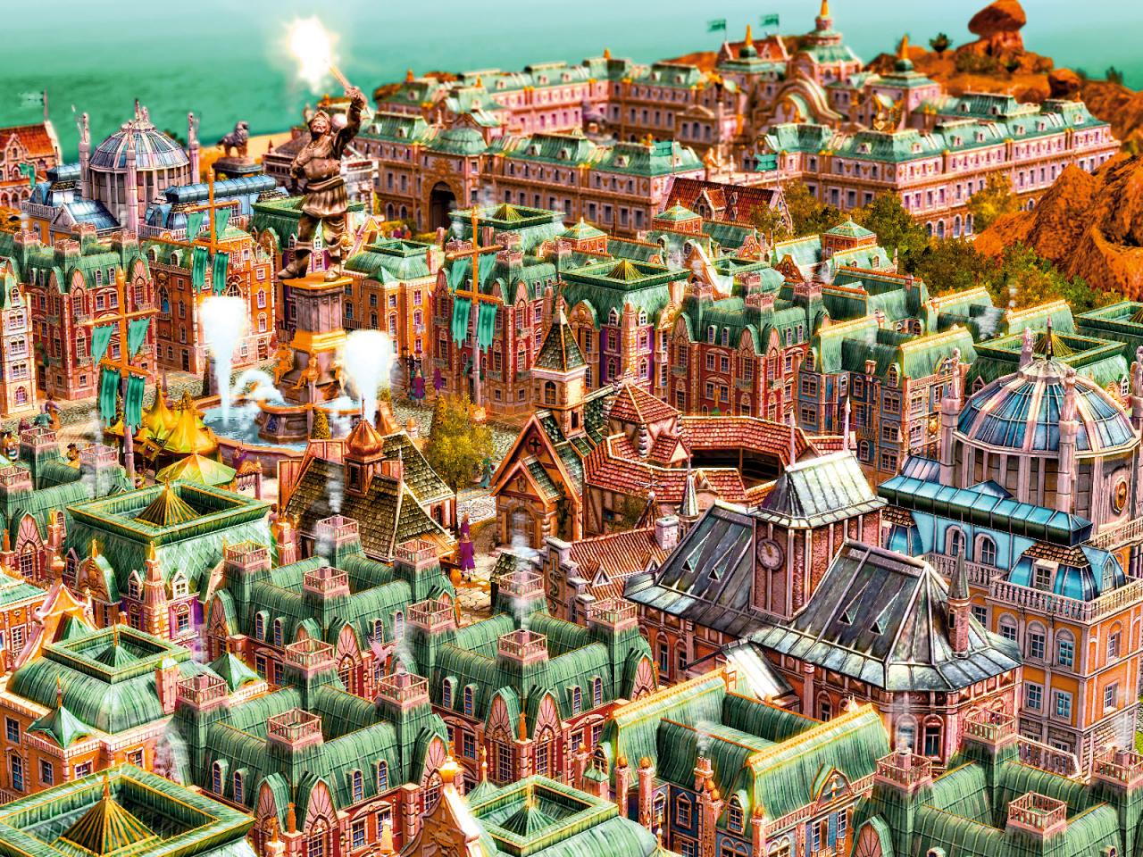 [24/07/2009] Die Grafik in Anno 1701 war ein echter Hingucker.